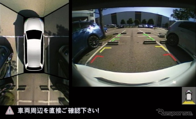VW ゴルフ向け駐車支援カメラシステム サラウンドアイ
