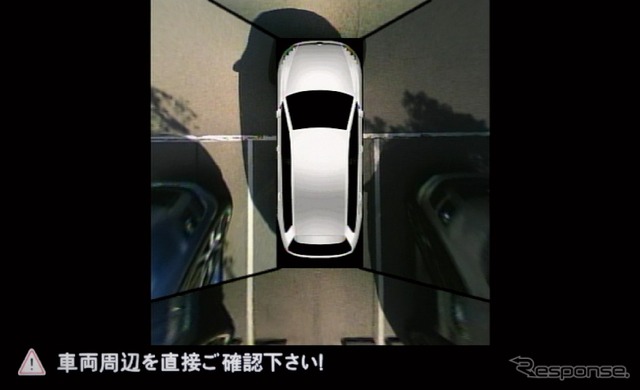VW ゴルフ向け駐車支援カメラシステム サラウンドアイ