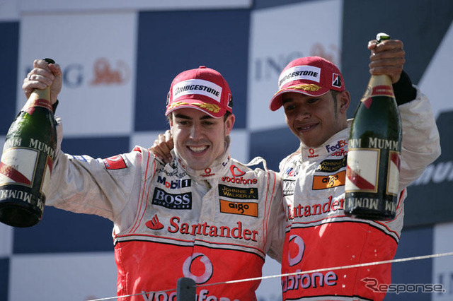 ハミルトン、デビュー戦でいきなり表彰台…オーストラリアGP