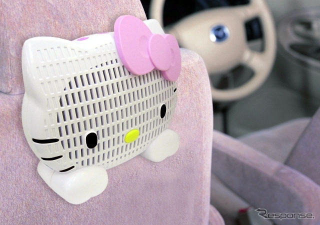 『ハローキティエアクリーナー』車内/室内両用