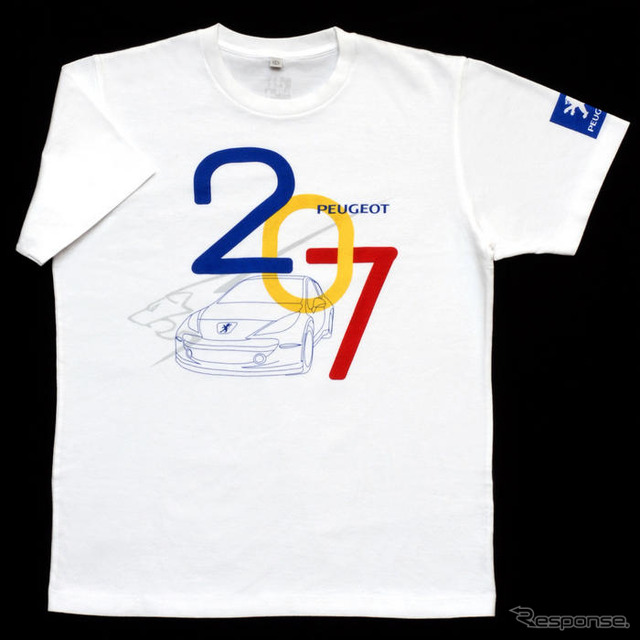 【プジョー 207 日本発表】ユニクロTシャツプロジェクトに参加