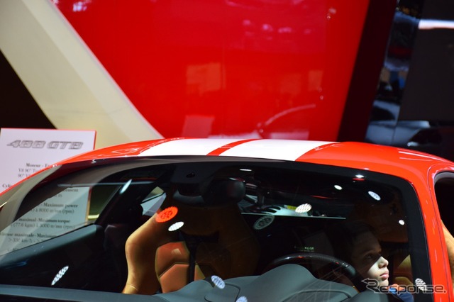 フェラーリ 488 GTB ミハエル・シューマッハ仕様(パリモーターショー16)