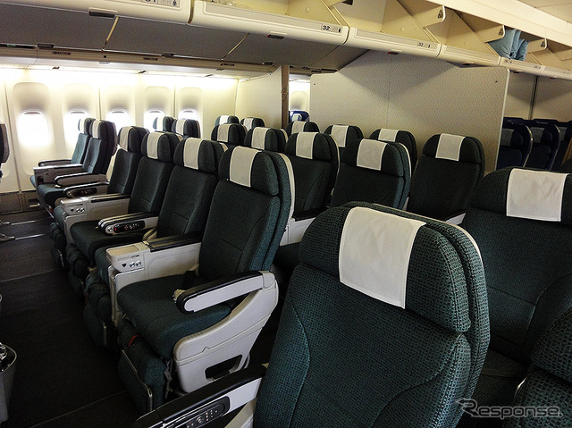 キャセイパシフィック航空B747旅客機の最終運航(羽田→香港、10月1日)を担ったB-HUJ