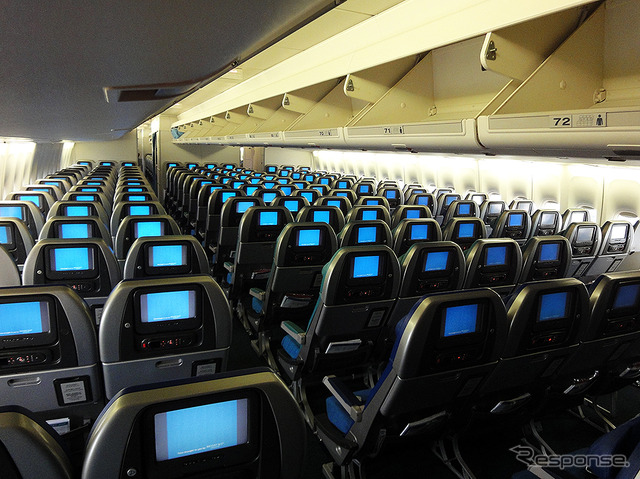 キャセイパシフィック航空B747旅客機の最終運航(羽田→香港、10月1日)を担った登録記号B-HUJ機
