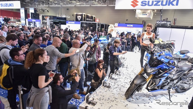 インターモト2016、スズキ・スタンド　source: Intermot