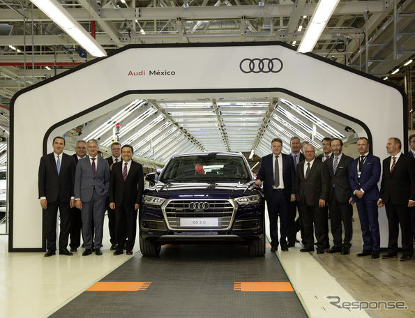 メキシコ新工場で生産が開始された新型アウディQ5