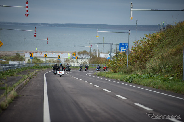 2日間にて600km超をライディングしたHDJのメディアツアー。