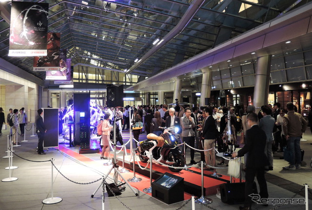「Two Yamahas, One Passion ~デザイン展2016~」会場風景