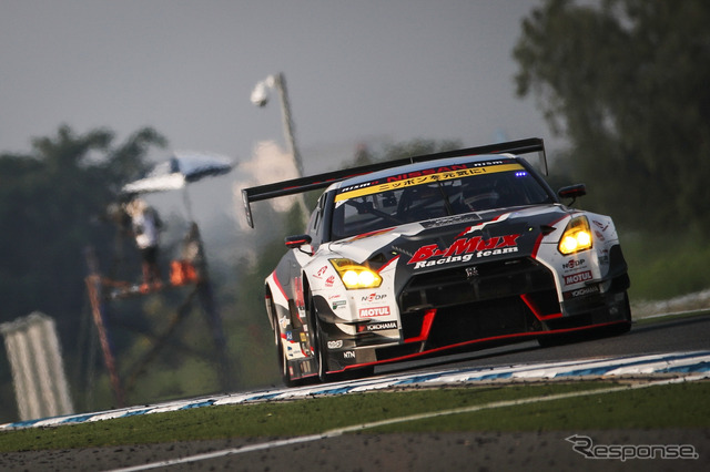決勝2位の#3 GT-R。
