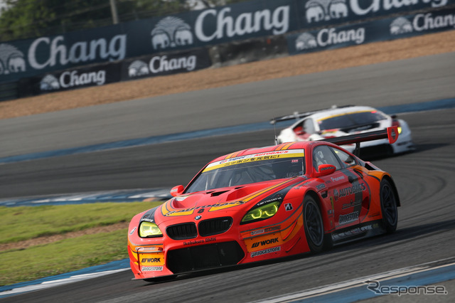 決勝3位の#55 BMW M6。