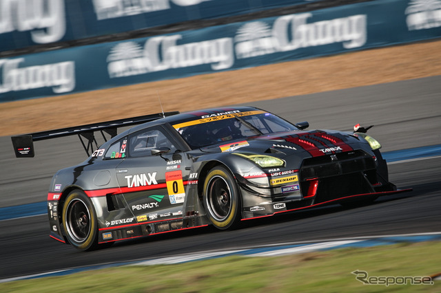 決勝4位の#0 GT-R。