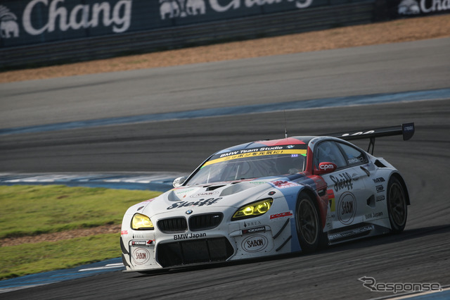 決勝6位の#7 BMW M6。