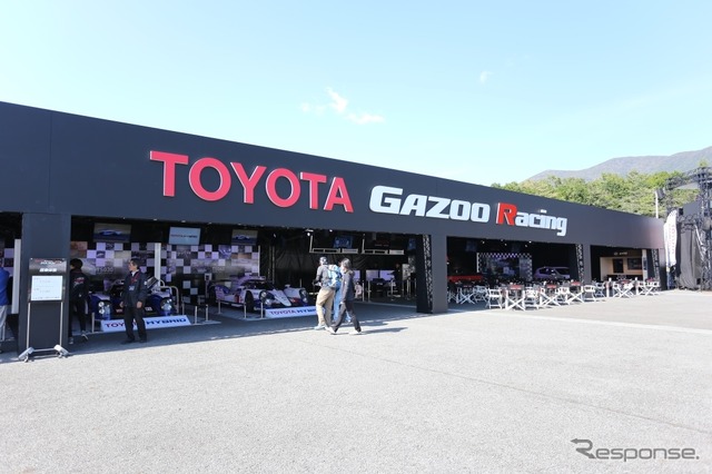 TOYOTA GAZOO Racing PARK ブース外観