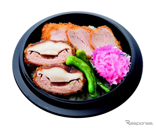 57 名古屋名物 みそかつ矢場とん キッテグランシェ店ひれ椎茸丼