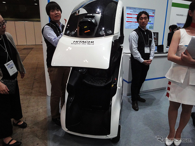 CEATEC2016の日立製作所ブース