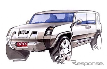 【フランクフルトショー2001出品車】待ってた! 次期『マーチ』&amp;次期『サファリ』