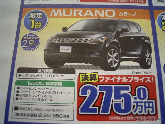 【新車値引き情報】このプライスでこの新車を購入できる!!