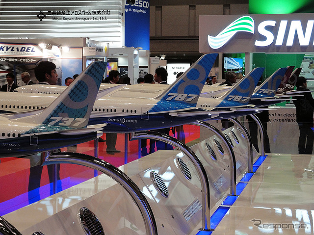 ボーイング(2016年国際航空宇宙展、10月12~15日開催)