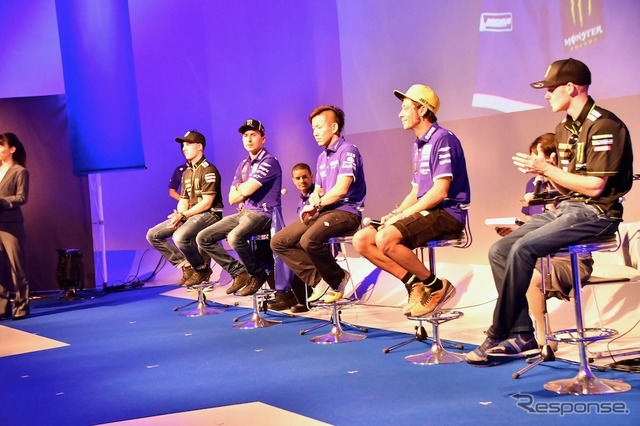 150名のプレミアムカスタマーが招待された YAMAHA MotoGP FAN MEETING 2016。