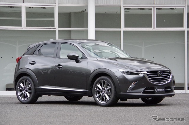 マツダ CX-3 改良新型（掲載車両はプロトタイプのため量産車と一部仕様が異なる場合あり）