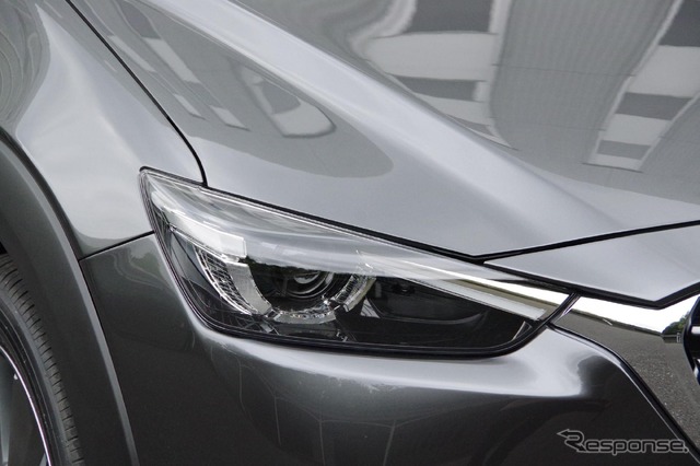 マツダ CX-3 改良新型(掲載車両はプロトタイプのため量産車と一部仕様が異なる場合あり)