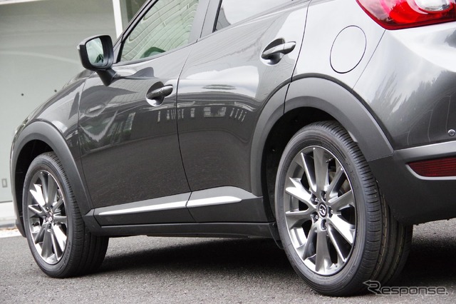 マツダ CX-3 改良新型(掲載車両はプロトタイプのため量産車と一部仕様が異なる場合あり)