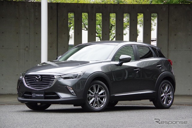 マツダ CX-3 改良新型(掲載車両はプロトタイプのため量産車と一部仕様が異なる場合あり)