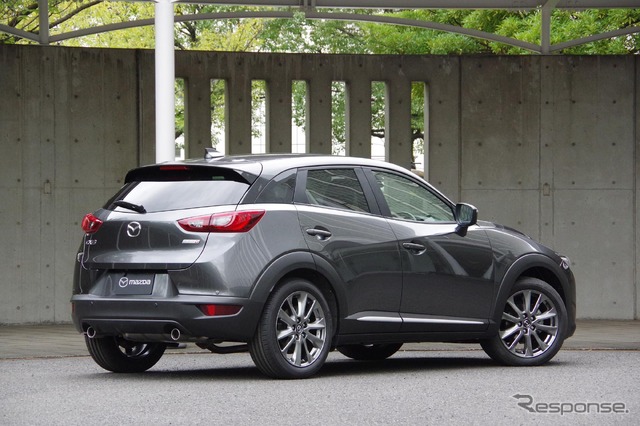 マツダ CX-3 改良新型(掲載車両はプロトタイプのため量産車と一部仕様が異なる場合あり)