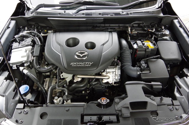 マツダ CX-3 改良新型(掲載車両はプロトタイプのため量産車と一部仕様が異なる場合あり)