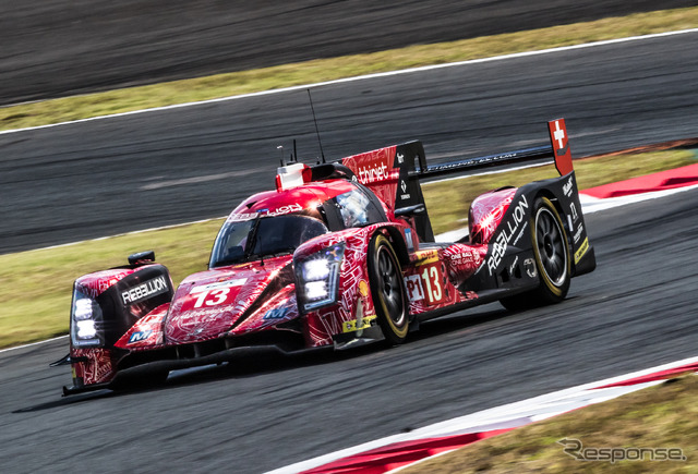 総合6位の#13 レベリオンR-One-AER（LMP1の非ハイブリッド車）。