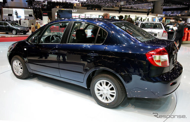 【ジュネーブモーターショー07】SX4 の4ドアセダンはスズキ専用