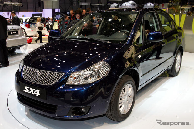 【ジュネーブモーターショー07】SX4 の4ドアセダンはスズキ専用