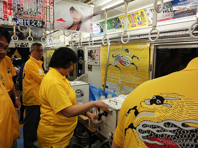 「京急×キリンビール横浜工場90周年記念ビール電車」(10月14日 金曜夜、京急大師線ほか)