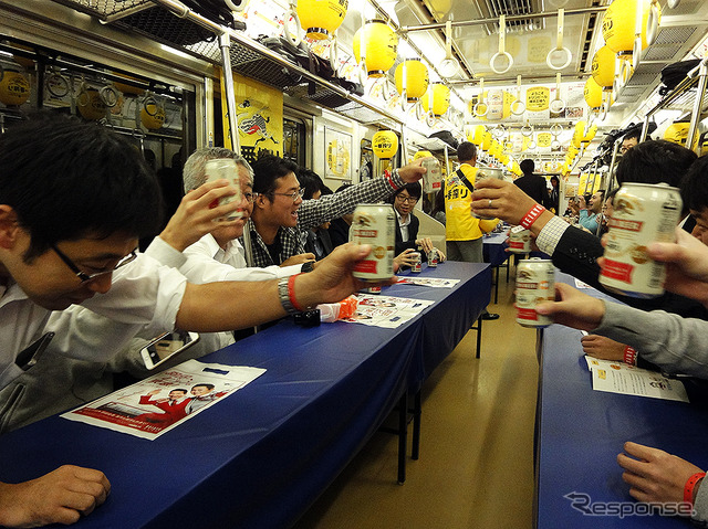 「京急×キリンビール横浜工場90周年記念ビール電車」(10月14日 金曜夜、京急大師線ほか)