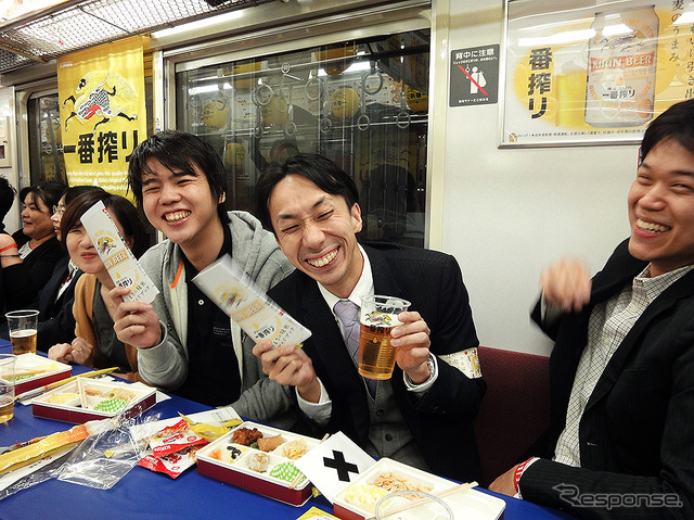 「京急×キリンビール横浜工場90周年記念ビール電車」(10月14日 金曜夜、京急大師線ほか)