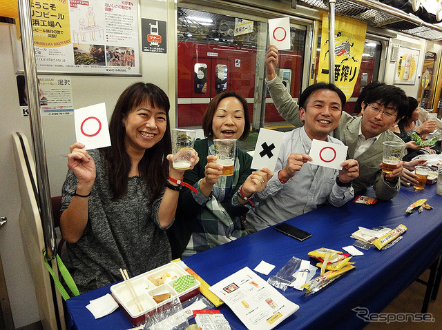 「京急×キリンビール横浜工場90周年記念ビール電車」(10月14日 金曜夜、京急大師線ほか)