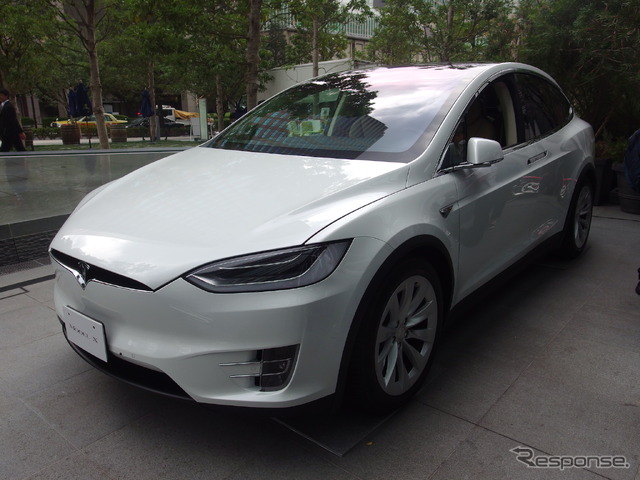 現行テスラ・モデルX 〈撮影 高木啓〉