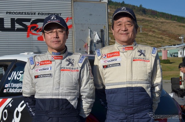 柳澤宏至選手（左）／中原祥雅選手（右）