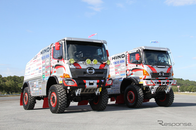 日野レンジャー ダカールラリー2017参戦車