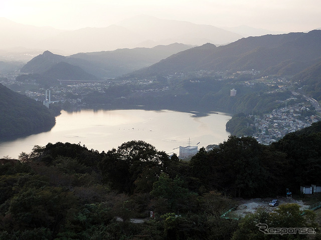 「さがみ湖イルミリオン」（写真は10月20日のプレ公開時）