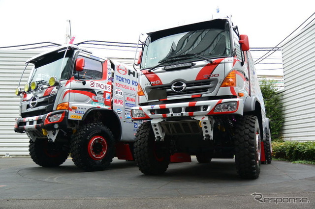 日野チームスガワラ ダカールラリー2017 参戦車両