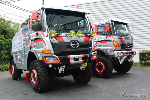 日野チームスガワラ ダカールラリー2017 参戦車両