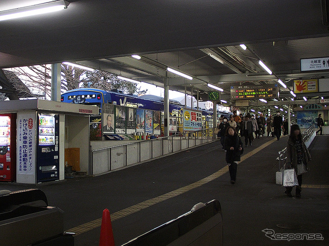 西武鉄道 豊島園駅 (撮影:大野雅人)