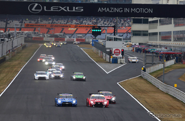 2015年のSUPER GT オートポリス戦。