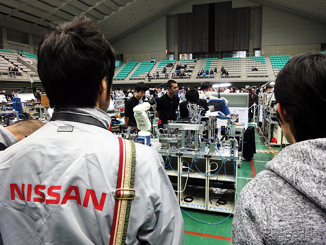 山形市・天童市・寒河江市・山辺町の各会場で行われた技能五輪全国大会(10月21~24日) 「メカトロニクス」競技のようす