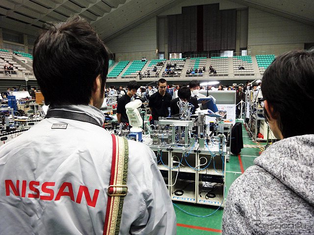 山形市・天童市・寒河江市・山辺町の各会場で行われた技能五輪全国大会(10月21~24日) 「メカトロニクス」競技のようす