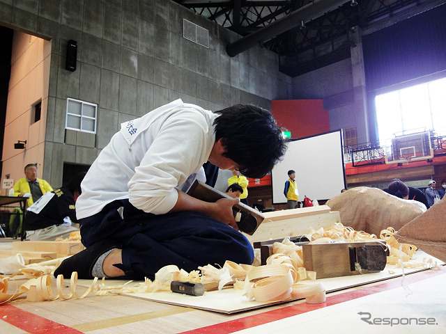 技能五輪全国大会(10月21~24日) 「建築大工」競技