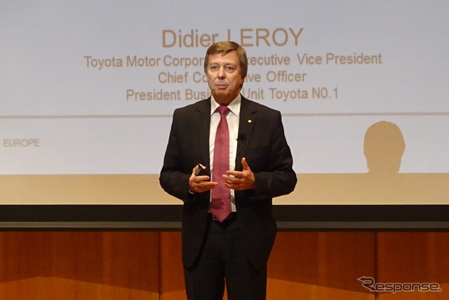 トヨタ自動車のルロワ副社長