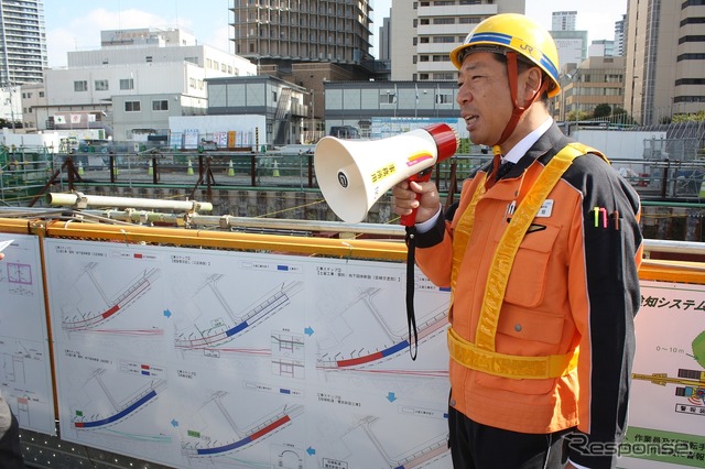 大阪工事所の桐畑修一所長。