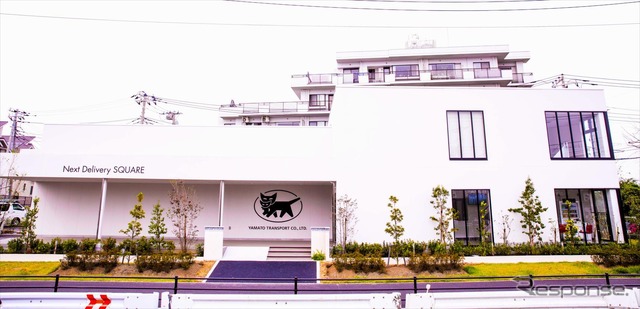藤沢サスティナブル・スマート・タウン内に開業するヤマトの物流拠点(藤沢市辻堂元町)